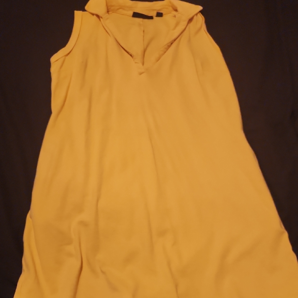 New York & Company Mustard Top
